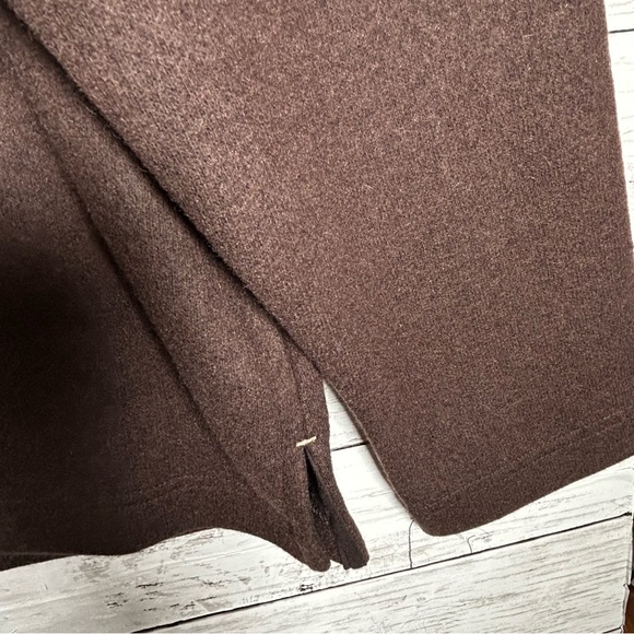 Banana Republic Men's Brushed Mock-Neck Polyester Wool Sweater L Brown 587771 - Picture 6 of 9